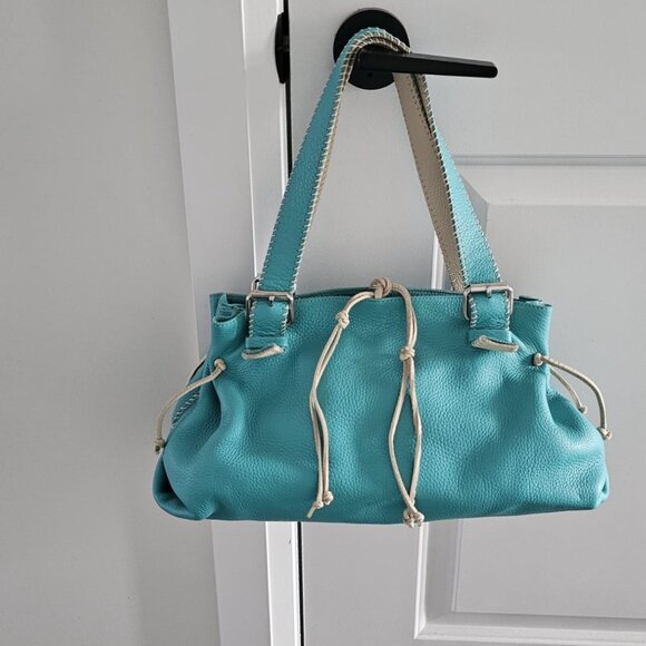 GORGEOUS PEBBLE LEATHER HANDBAG! - Picture 2 of 16